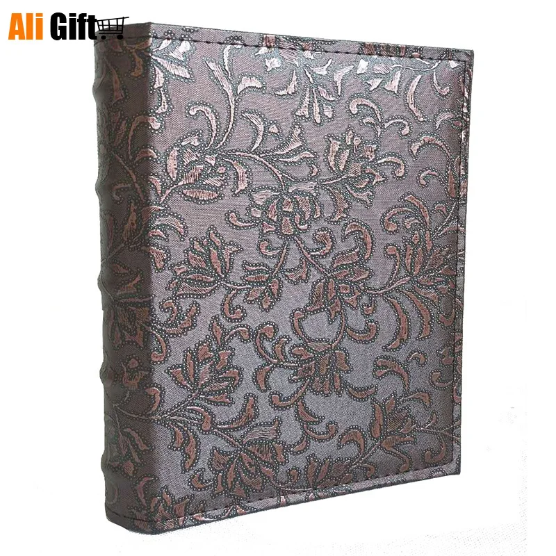 Лидер продаж 4 дюймовый фотоальбом вместительный из искусственной кожи для