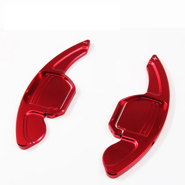 Автомобильный Алюминиевый Рычаг переключения передач на рулевое колесо для Audi A3