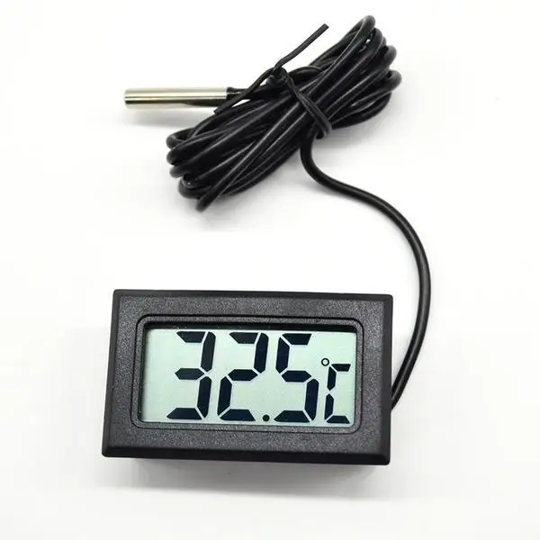 Mini Digital LCD Thermometer Hygrometer Temperature Humidity Meter Probe Sensor | Дом и сад
