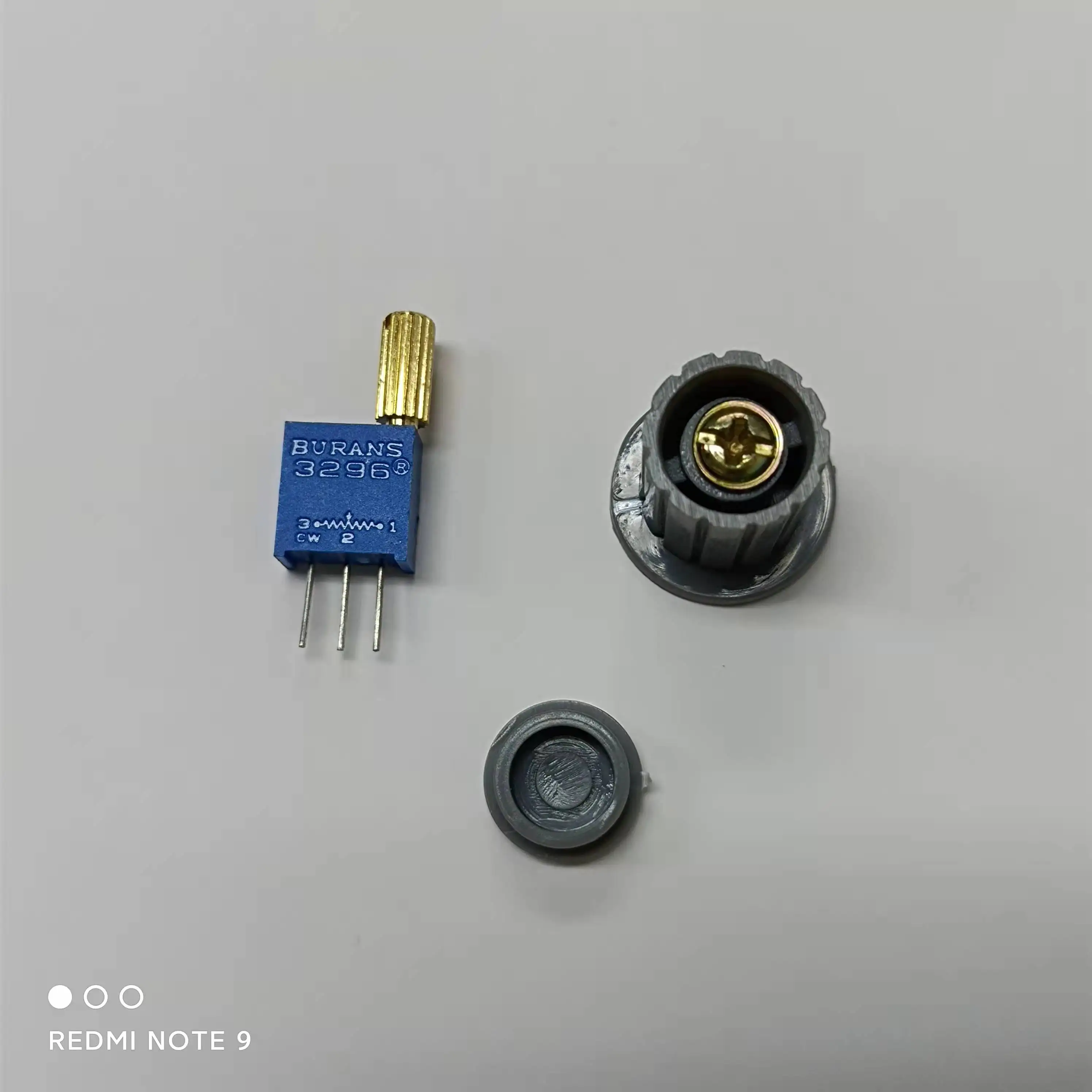 5 шт. буры 3296 Вт ручки потенциометра резистивный триммер 1K 2K 5K 10K 20K 50K 100K 200K 500K 1M Ом