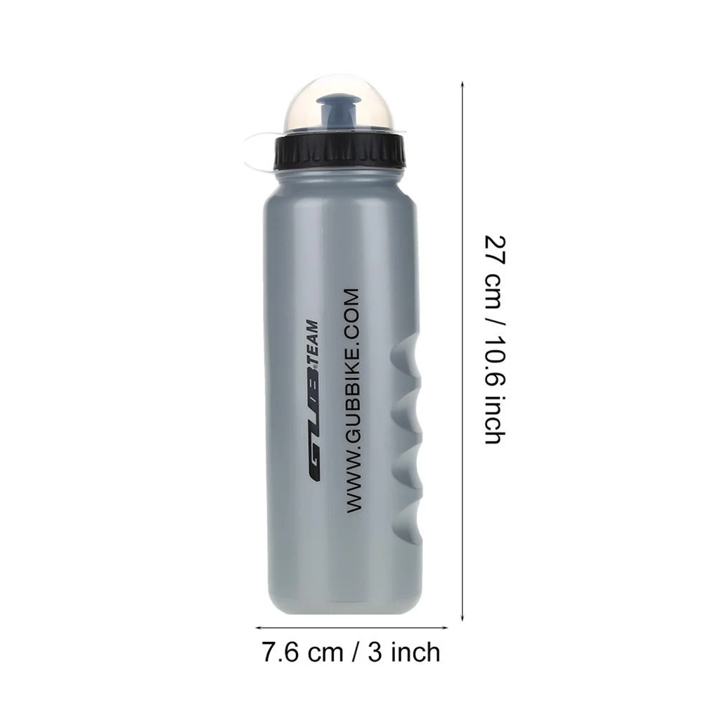 

1000ml Portable Water Bottle Road Cycling Mountain Bike Kettle Dust Cover Drinking Water Container