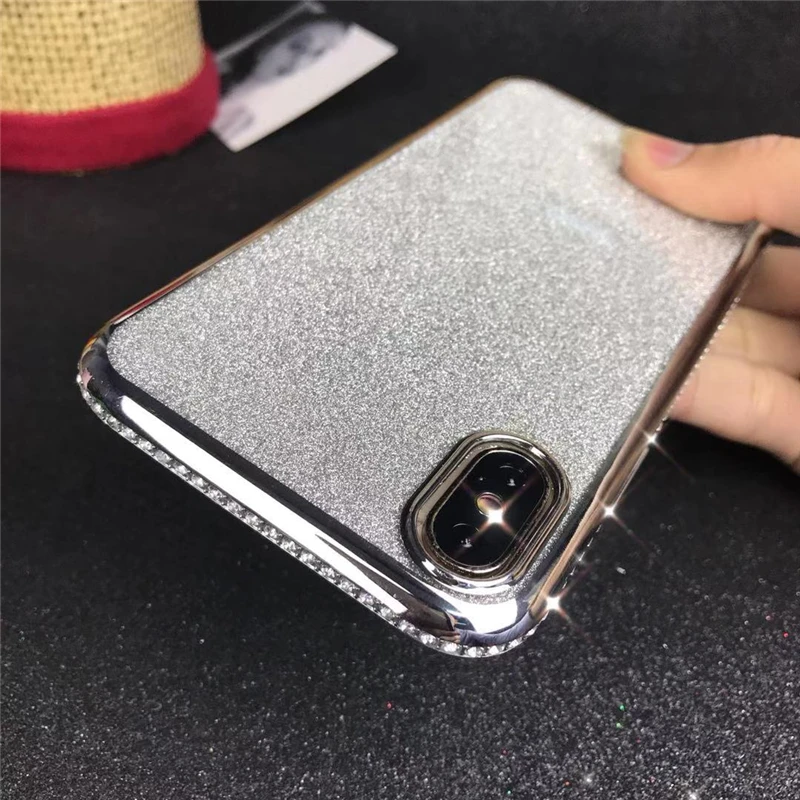 Блестящий чехол со стразами и блестками для samsung Galaxy A60 A40 A20 A70 A50 A30 A10 S S8 S9 S10 плюс S10e J4 J6 A8 A6 Мягкий ТПУ A10S