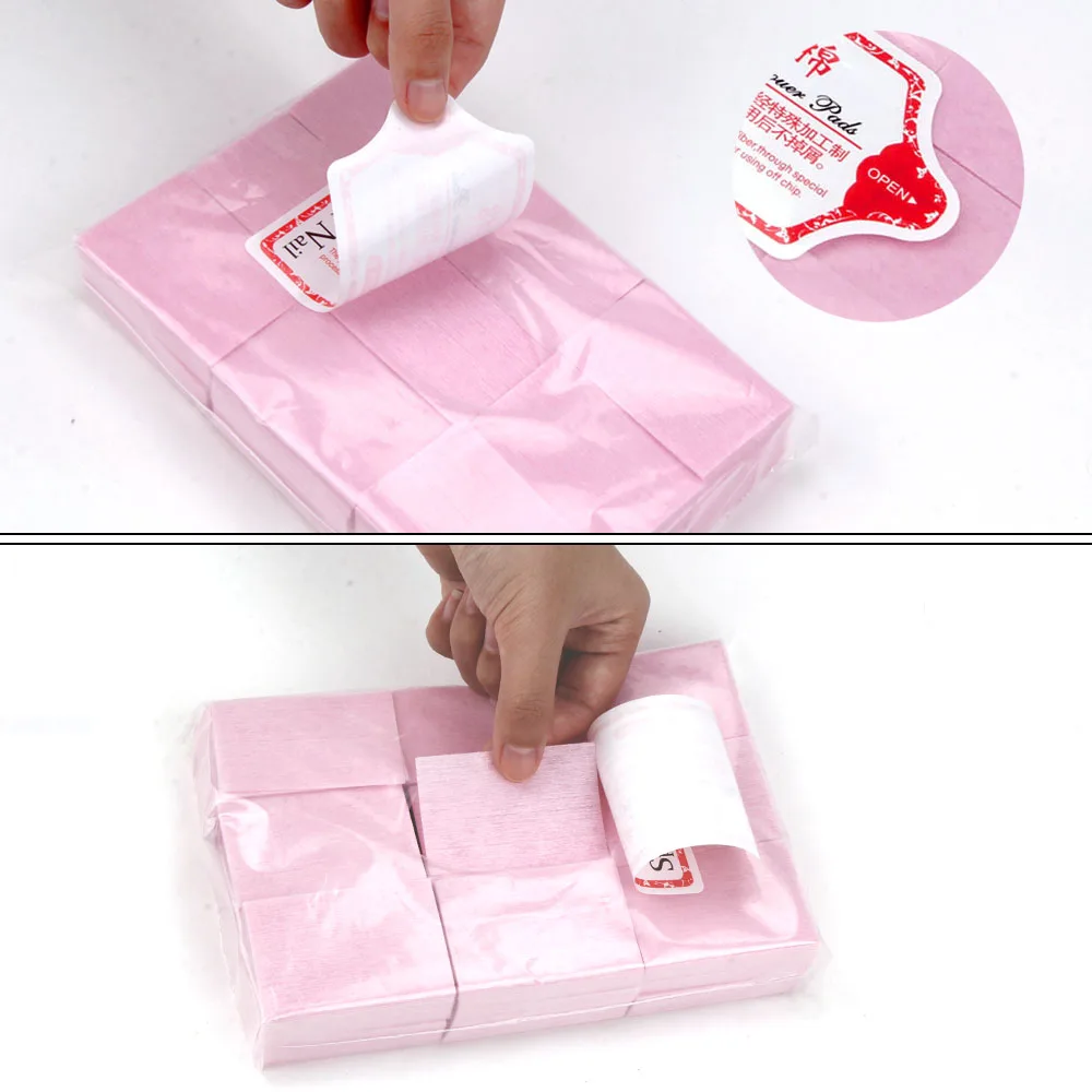 Безворсовые салфетки для снятия ворса хлопковые безворсовые маникюра и