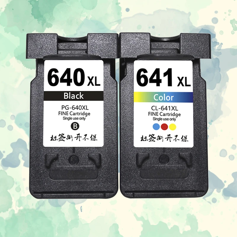 Чернильный картридж для Canon PG 640 XL CL 641 Восстановленный 640XL 641XL Pixma MG2160 MG2260 MG3160 MG3260