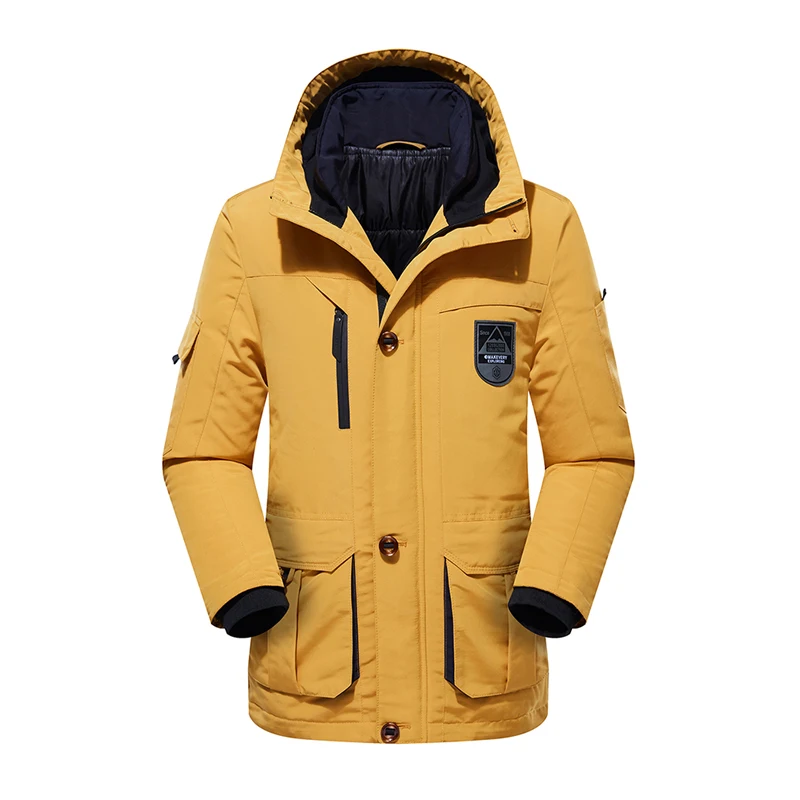 MJARTORIA 2019 Новинка Лидер продаж Модные Повседневное Зимнее пальто с капюшоном Для