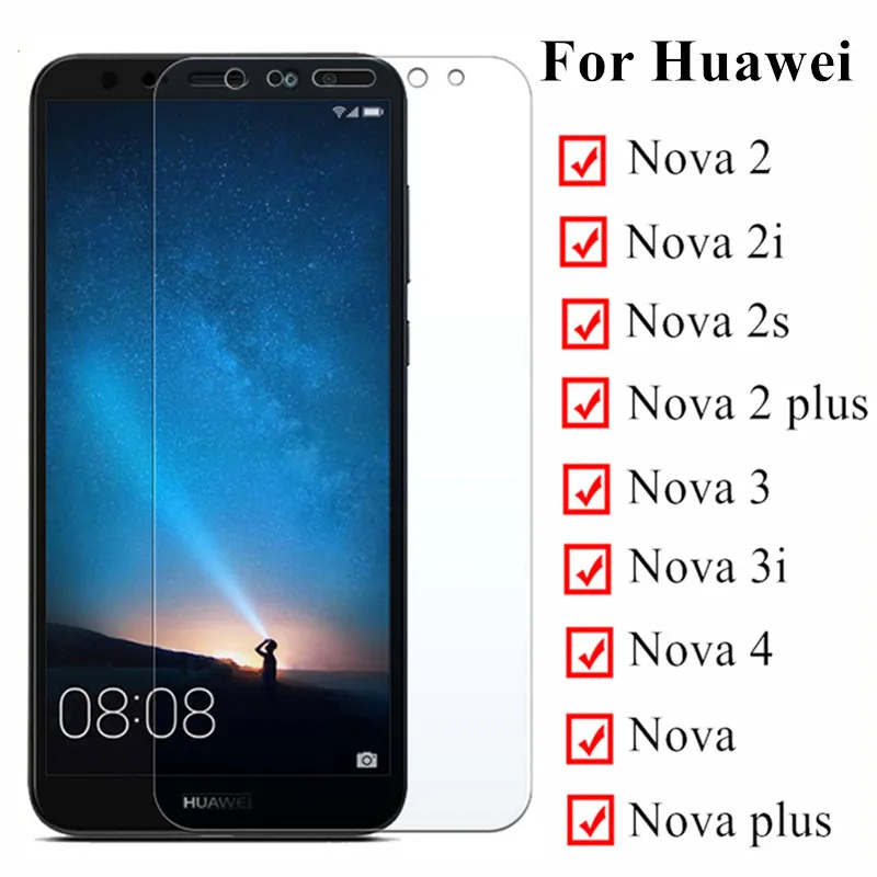 Hd Защитное стекло для huawei nova 2i 2 i 3i закаленное Huavei Nova2i Nova2 i2 защита экрана huawey huavei |