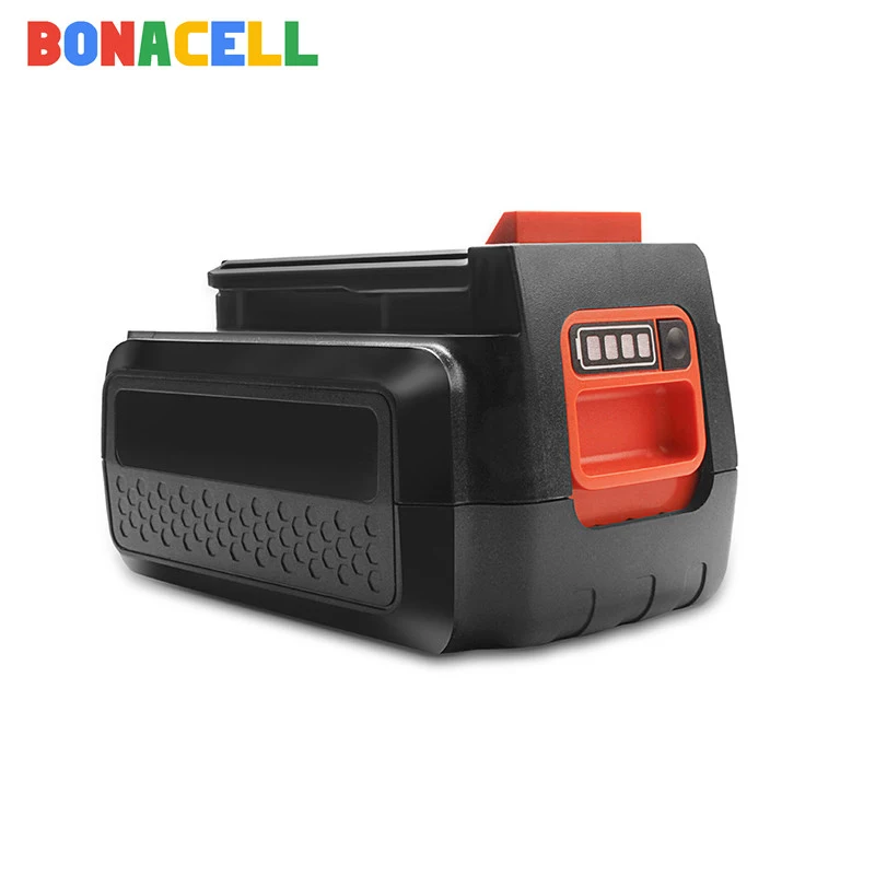 1 pack Bonacell 1 шт. 3.0Ah 36 V/40 V LBX36 Перезаряжаемые Батарея для BLACK&DECKER LBXR36 BXR36 LST136 LST420 LST220 LST300 MTC220 MST1024 - Цвет: 1 pack