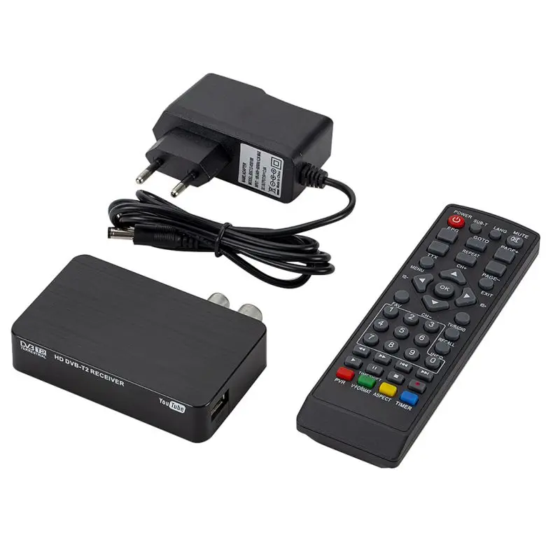 ТВ тюнер DVB T Новый мини ресивер HD Full 1080 P цифровой для тюнинга с функцией приема