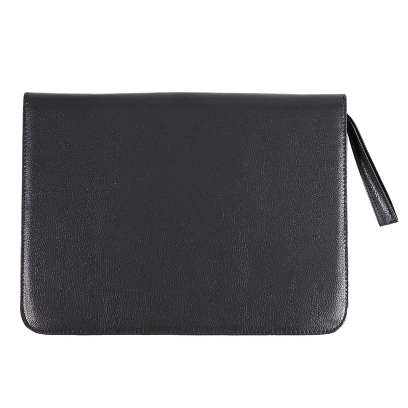 Черная перьевая ручка чехол из искусственной кожи держатель для 48 ручек 1 шт.| |