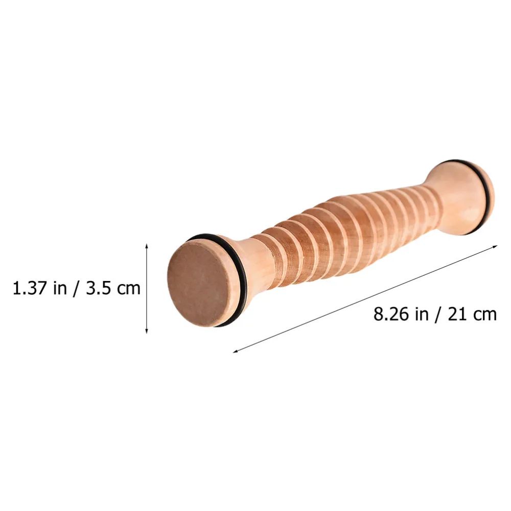 

2Pcs Wooden Foot Sole Roller Massager Foot Care Relaxation and Relief Massager