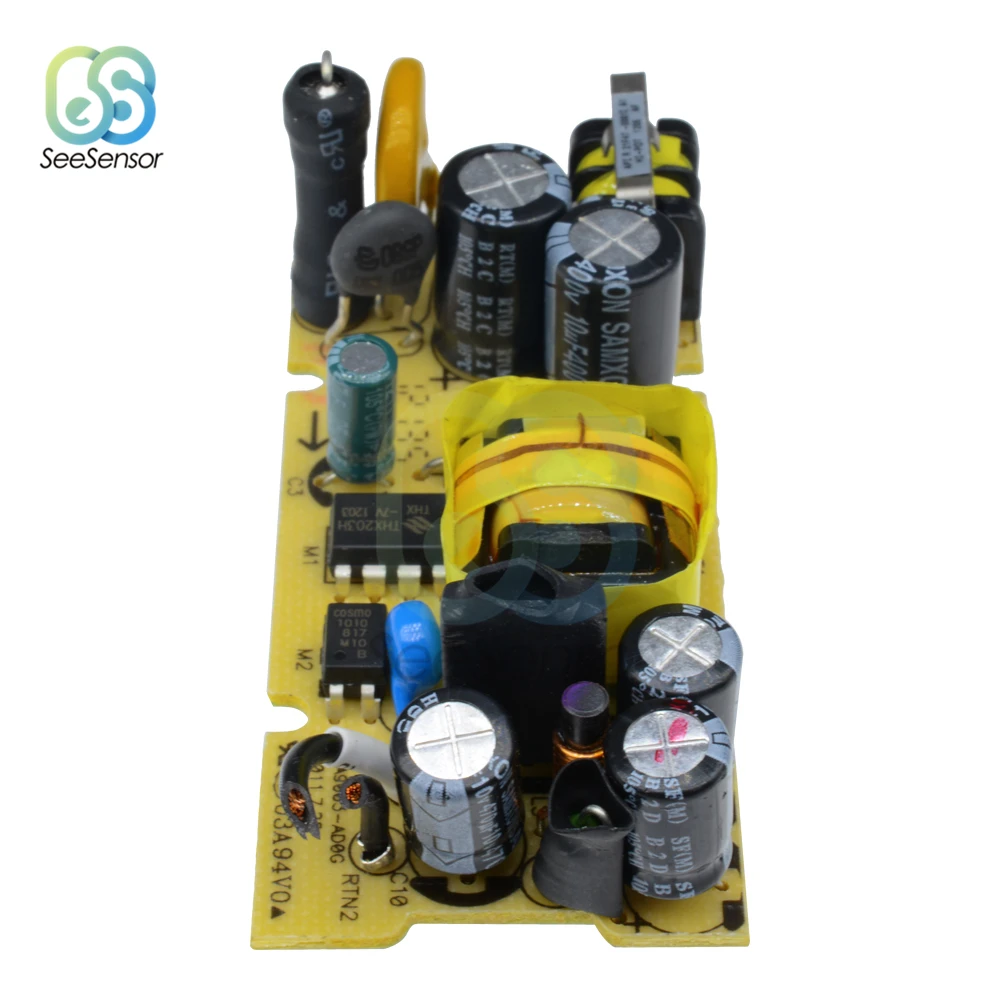AC DC 100V 240V to 5V 2A Импульсный блок питания переключатель защита от перенапряжения и