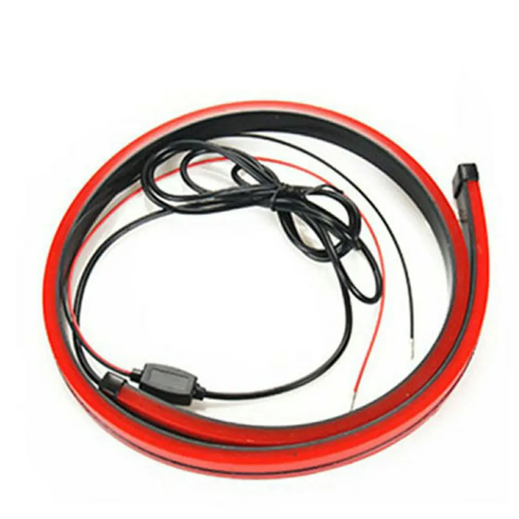 

Car Brake Light LED Turn Signal Running Tail Light High Mount Stop Driving Warning Modified Flashing Lamp Auto Flexible Strips