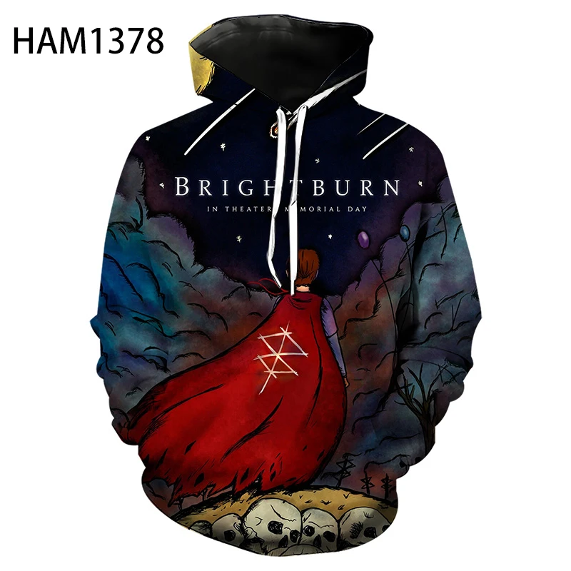 

Spring and Summer New 3D Animation Printing Men's and Women's Hoodies Children's Fashion Leisure Sports Caot