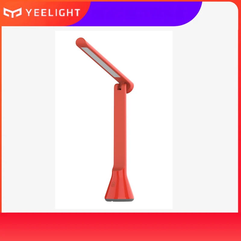 Yeelight складной USB Перезаряжаемые Светодиодный Настольные лампы с регулируемой