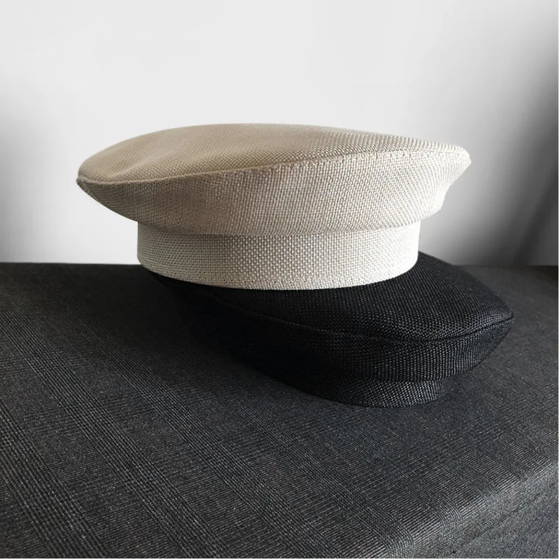 [EWQ] белая дышащая черная шляпа художника 7 цветов Женская модная трендовая