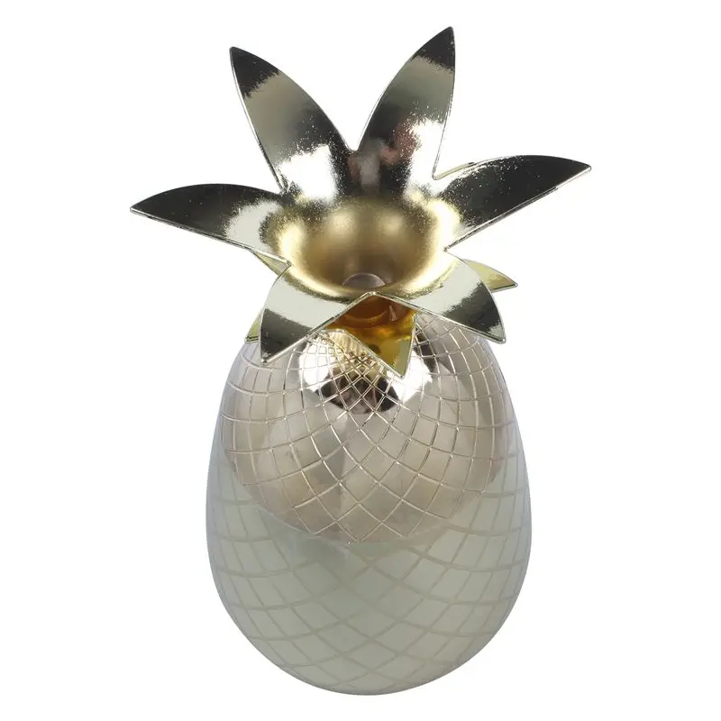 The Royal Hawaiian Gold Pineapple Tumbler Beer Cup | Дом и сад