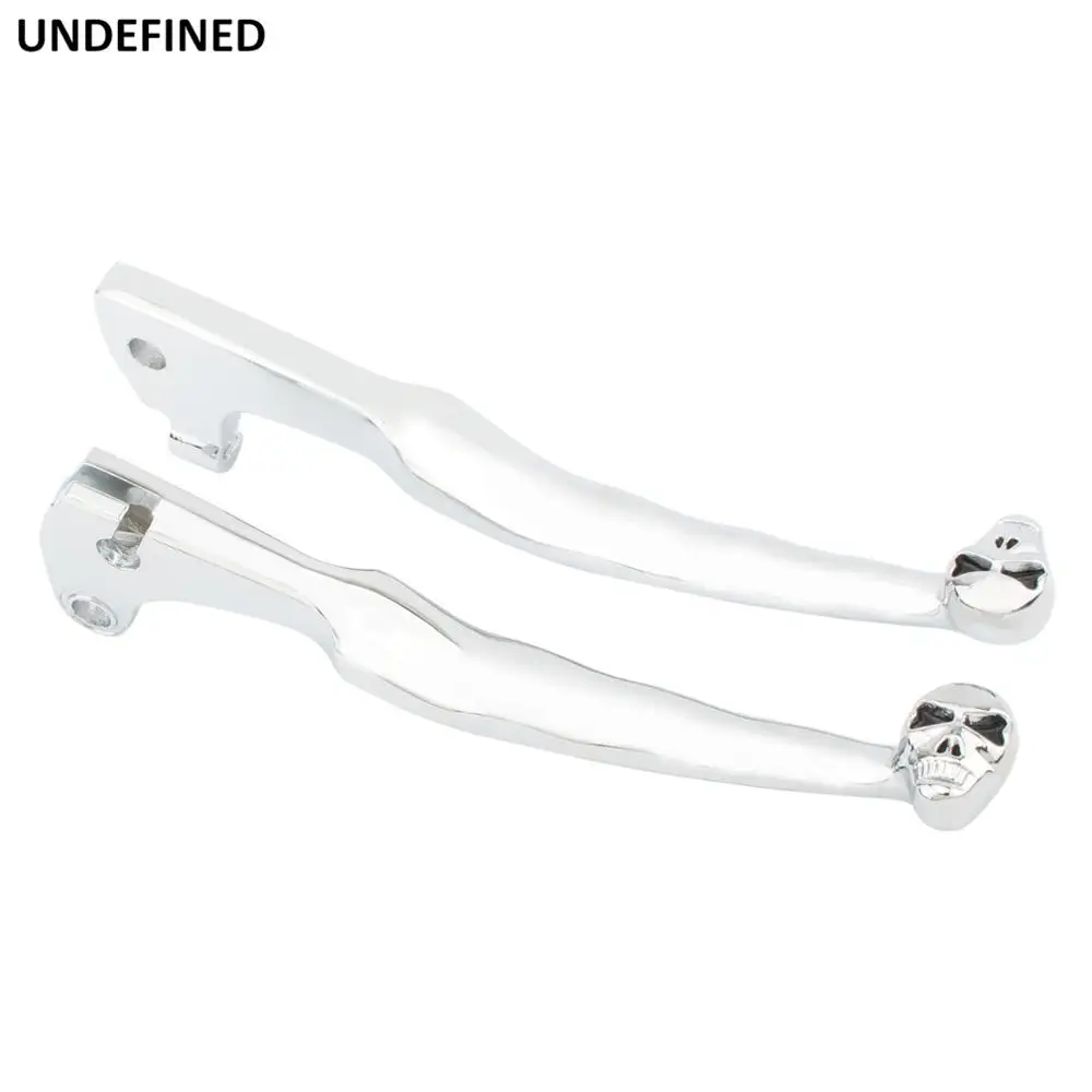 Хромированный мотоциклетный тормозной рычаг сцепления с черепом переключения