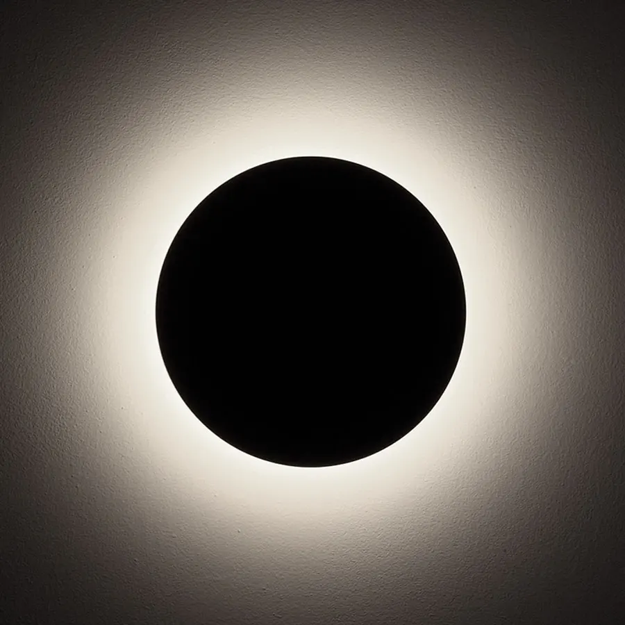 Круглый светодиодный водонепроницаемый настенный светильник алюминиевый