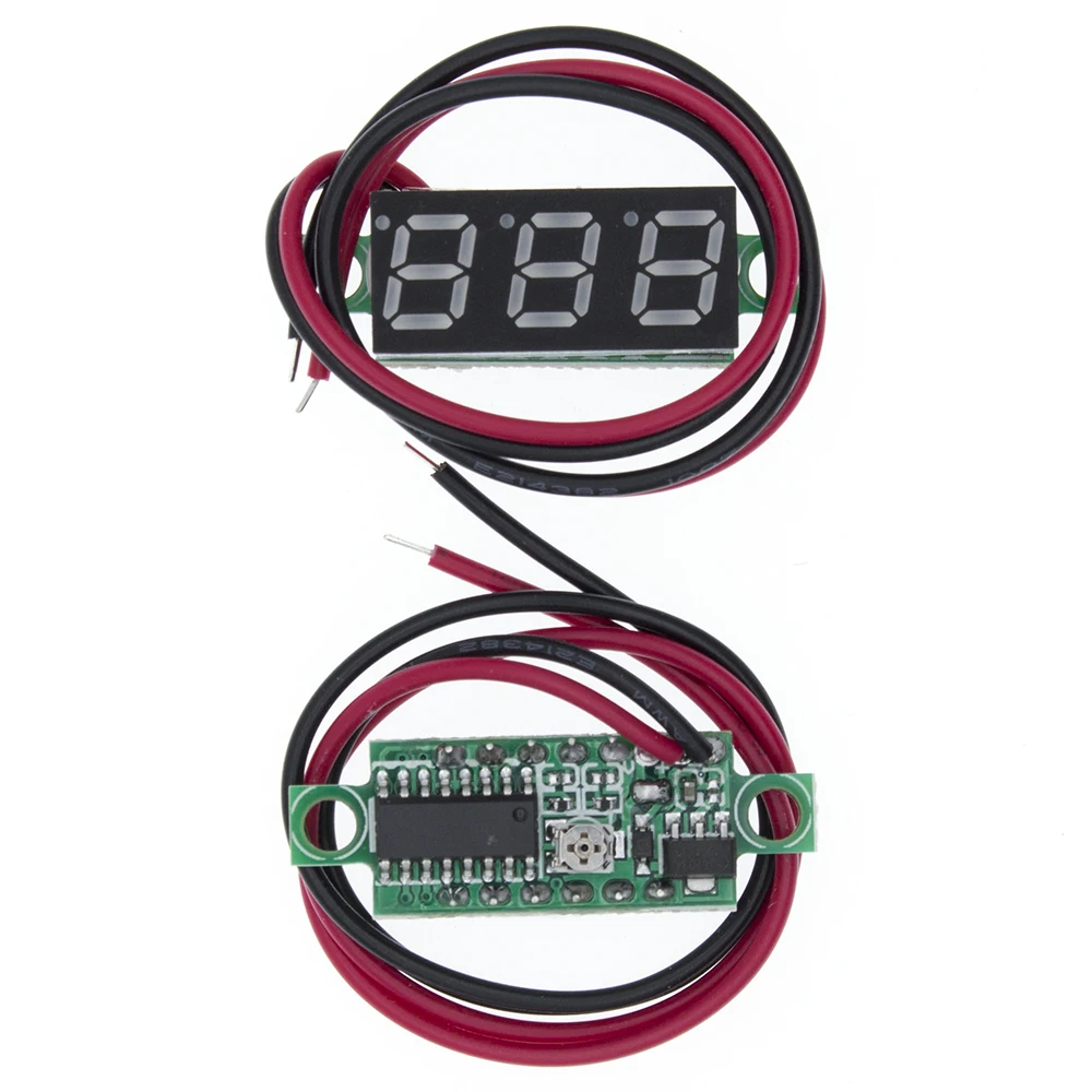 0 28 дюймов 2 5 V 40V Мини цифровой вольтметр Напряжение метр тестер
