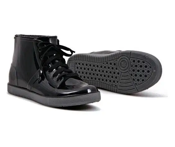 Aleafaliing красочные резиновые сапоги Водонепроницаемый обувь на плоской подошве