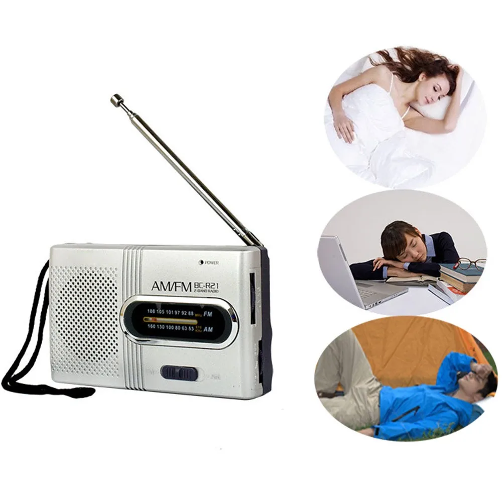 top selling product in 2020 Mini Portable Pocket AM/FM Telescopic Antenna Battery Powered Radio Receiver Wholesale Dropshipping |