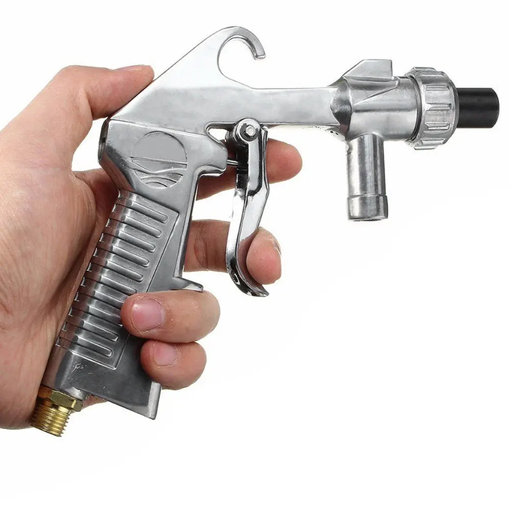 

Pneumatic Sandblaster Handheld Sandblasting Spray Gun Machine For Abrasive Air Siphon Derusting Nozzles Power Tool 60-120PSI