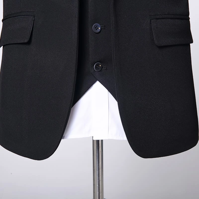 Мужской свадебный костюм (пиджак жилет штаны) осень 2020 тонкий из 3 предметов