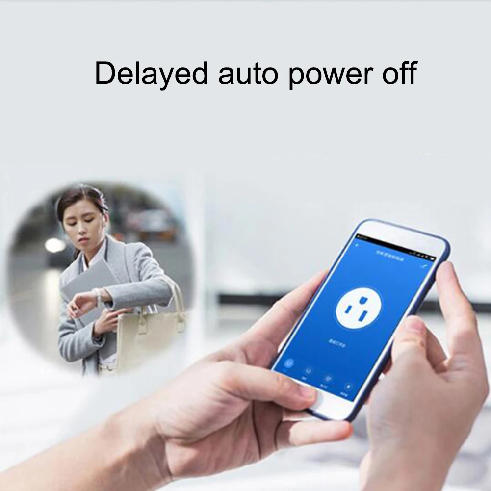 Умная Беспроводная розетка H96 2020 с поддержкой Wi Fi и Alexa Google Assistant|Умные розетки| |