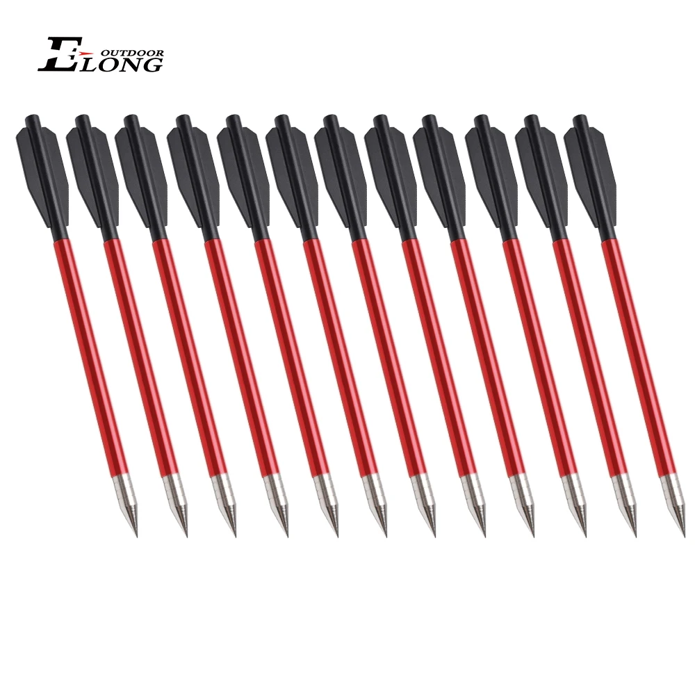 

Archery Hunting Arrow For 50 lb 80 lb Aluminum Shaft Arrows Bolts Pistol Crossbow arrow.