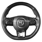 Сделай Сам Топ Кожаный Автомобильный руль Руль ручная строчка на оберточной обложке для MG 6 мг 3 мг ZS HS