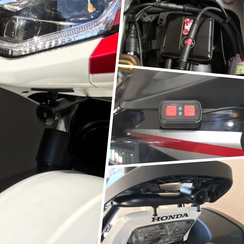 Видеорегистратор для мотоцикла VSYSTO 1080P 140/170 градусов без экрана - купить по