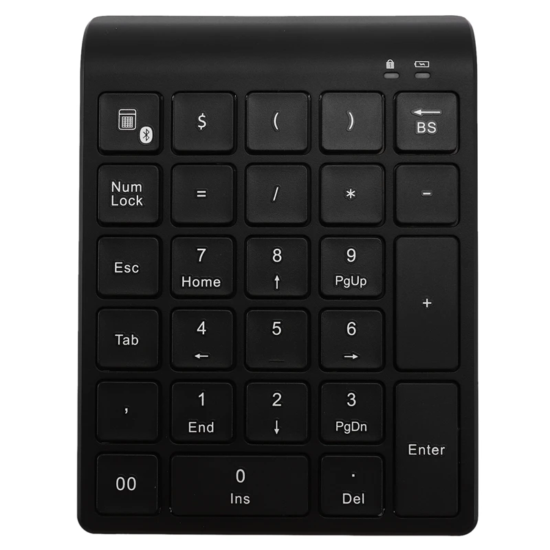 

27 Keys Bluetooth Wireless Numeric Keypad Mini Numpad With More Function Keys Digital Keyboard For Pc Accounting Tasks
