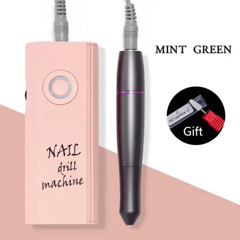 

Nail Drill Machine 20W 30000 RPM Electric Manicure Drill Nail Polish Gel Remove Machine Nail File Set Nail Drill Polishing Tools