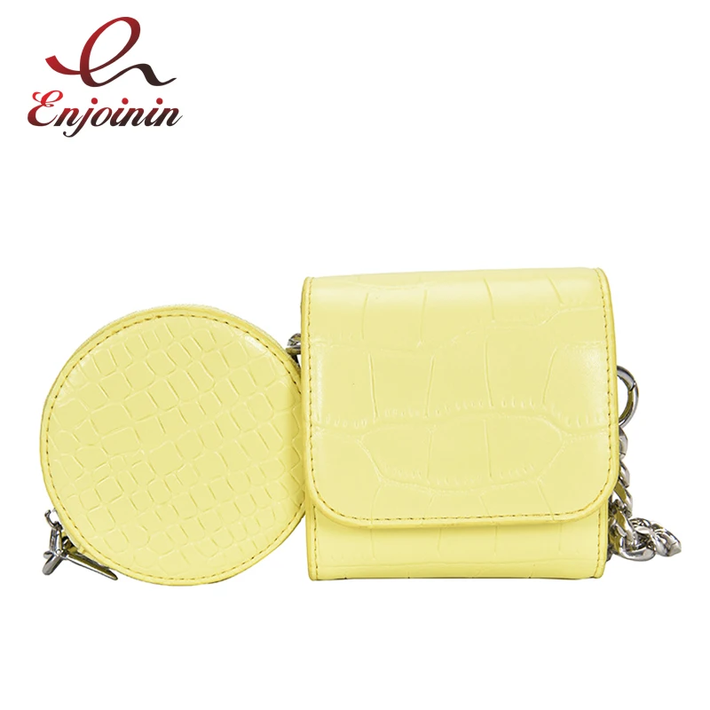 

Stone Grain PU Leather Small Round Leather Bag Women 2020 Brand Shoulder Bag Trend Handbag Fashion Messenger Bag