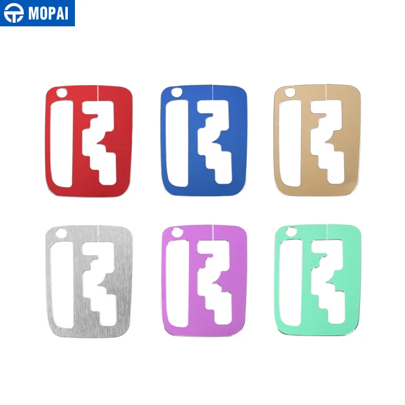 

MOPAI Aluminium Alloy Car Interior Gear Shift Box Panel Decoration Cover for Suzuki Jimny 2007-2017 Car Accessories Styling