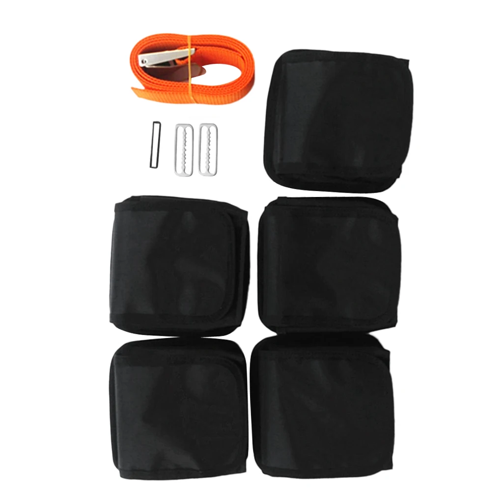 Регулируемый ремень для подводного плавания С 5 Карманами 59 ''X 2'' с