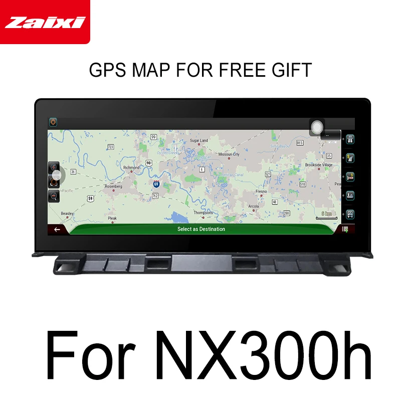 Автомобильный мультимедийный плеер для Lexus NX300h 2018-2019 GPS-навигация система радио HD