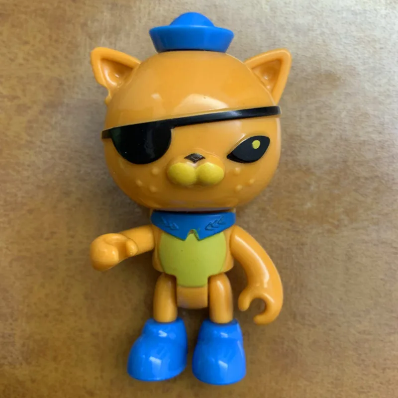 8 шт./компл. Мультяшные Octonauts ПВХ экшн-фигурки сесо шеллингтона Даши tslow игрушки