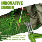 Приспособление для вытаскивания сорняков, ручной инструмент для вытаскивания садовых растений с 3 когтями, захват для вытаскивания корней