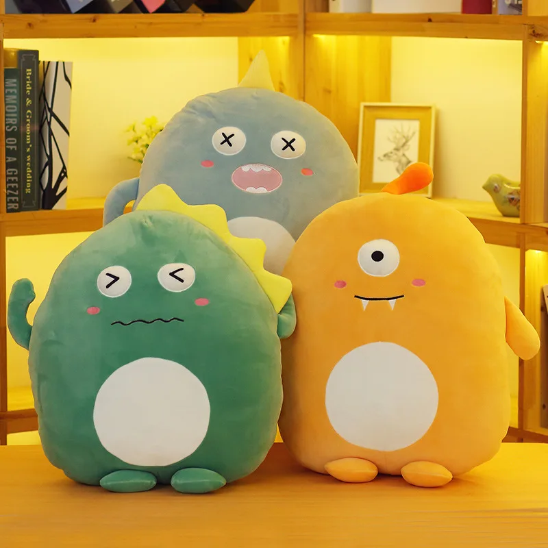 

New Creative Funny Cartoon Cute Pillow Little Monster Doll Plush Toy Net Red Doll A Little Cute Doll