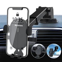 HELIOTION Car Phone Holder Mount Mobile Phone Car Stand Dashboard Holder for IPhone 12 11 Pro Max X 7 8 Plus Xiaomi Redmi Huawei