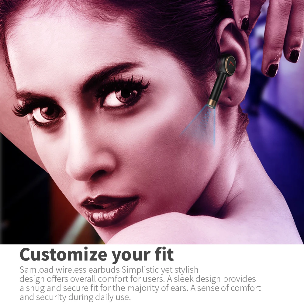 Новые беспроводные мини-наушники Tws водонепроницаемые спортивные наушники с