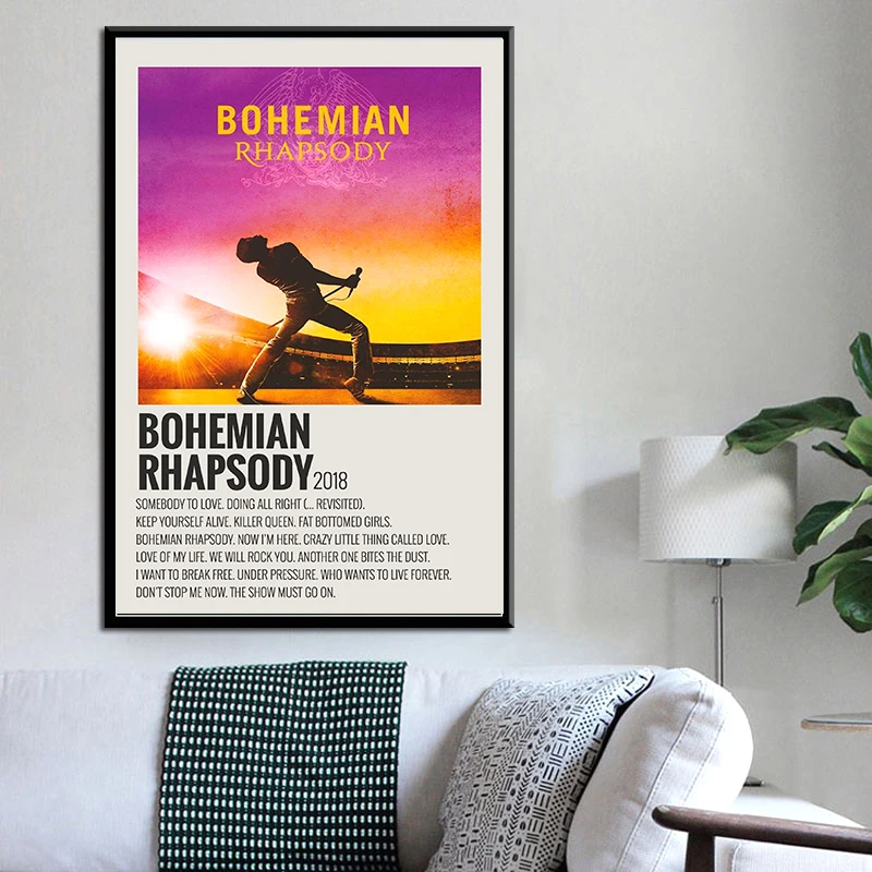 Новинка 2021 настенное украшение в стиле ретро 80-х звезда королева рок рэп хип-хоп