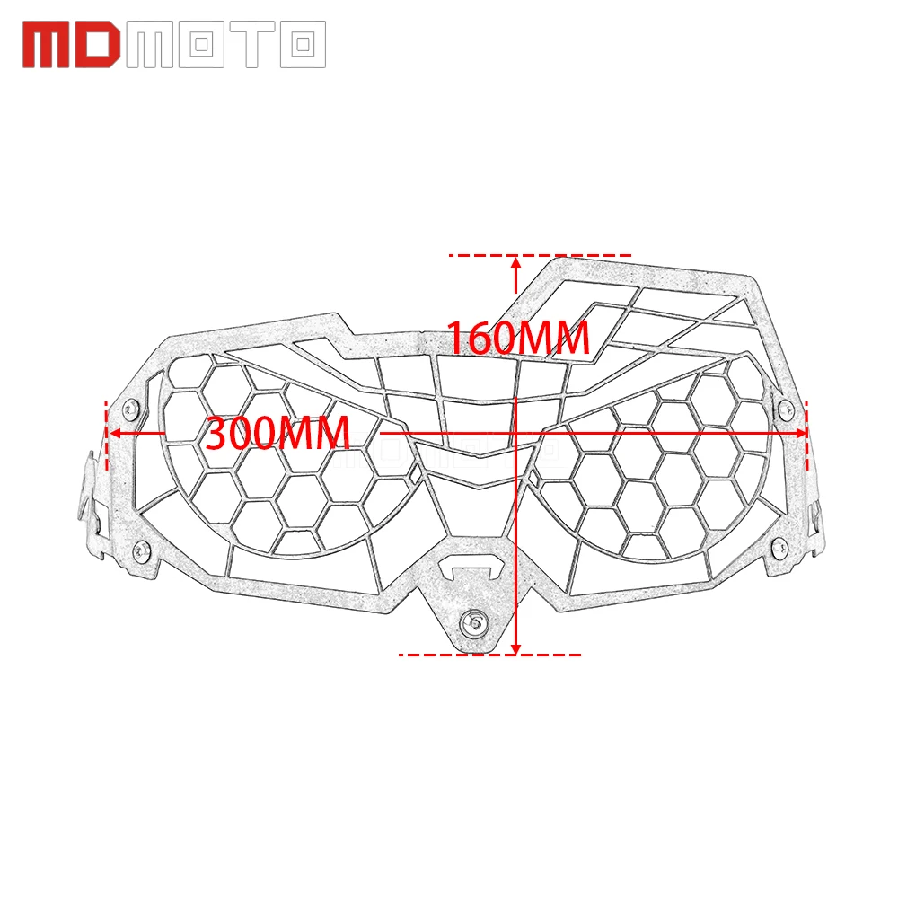 

Motorcycle Accessories Front Headlight Grille Guard Cover Protector For Honda CRF 250 CRF250 Rally 2017 2018 2019