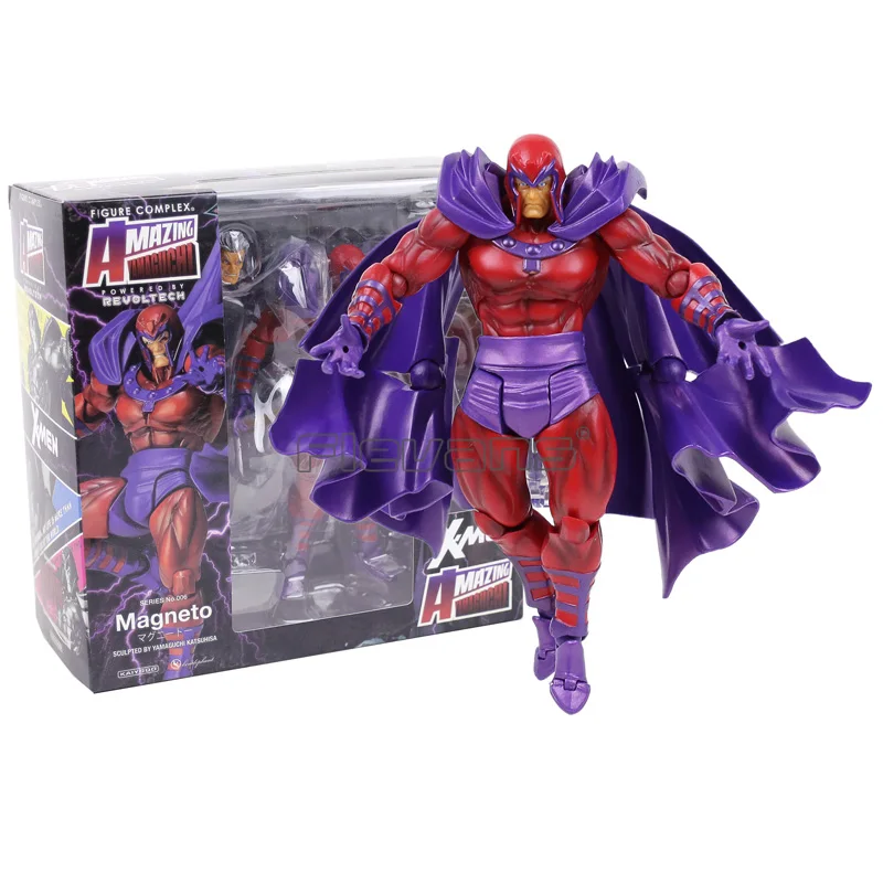 

Amazing Yamaguchi Revoltech Series NO.006 Magneto PVC Action Figure Collectible Model Toy