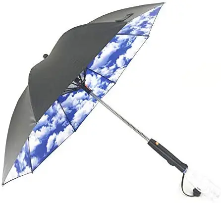 

Spray Fan Umbrella Long Handle Summer Cooling Umbrella Sunny Rainy Day Dual Purpose Waterproof Portable Ultralight Travel