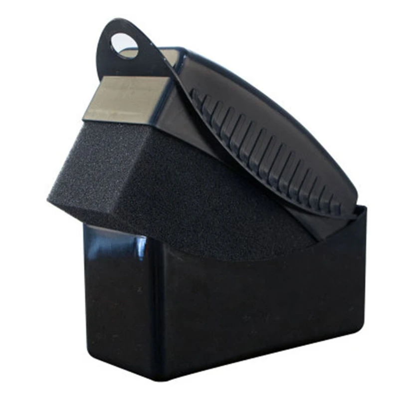 

All Purpose Waxing Polishing Sponge Tire Wipe Sponge Cleaning Tool Easy Grip Handle for Vehicle Wheel Flooring