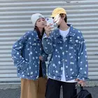 Мужская джинсовая куртка Privathinker, повседневная куртка в стиле оверсайз, Корейская уличная одежда, куртка в стиле хип-хоп для пар, на осень, 2020