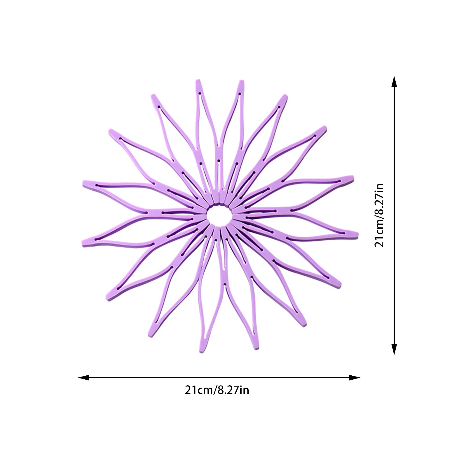 

Silicone Placemat Dining Table Mat Washable Dining Wedding Party Packs Flower Design Coaster Decorative Table Pad