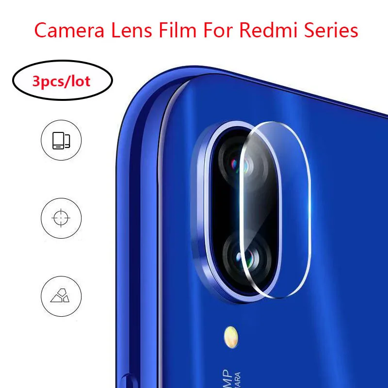 

3 шт полное покрытие нано-камера стекло для Redmi K20 Pro K30 защита экрана объектива для Redmi Note 7 8 Pro 8T закаленное стекло